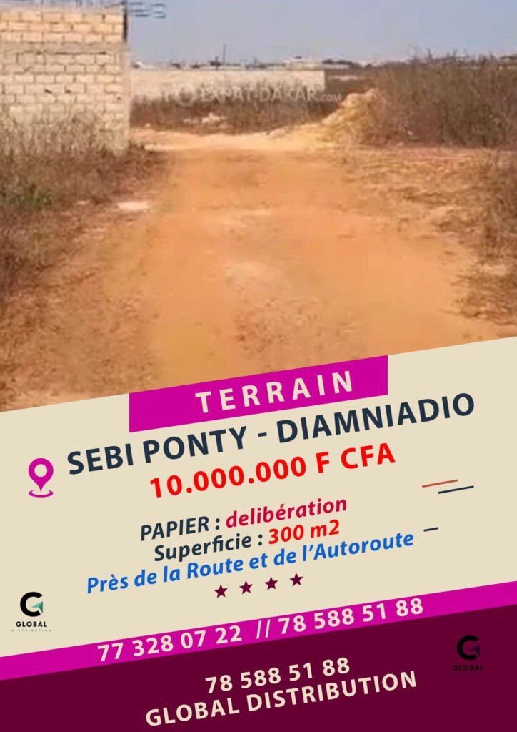 Terrain à Vendre à Rufisque 300 (m²)