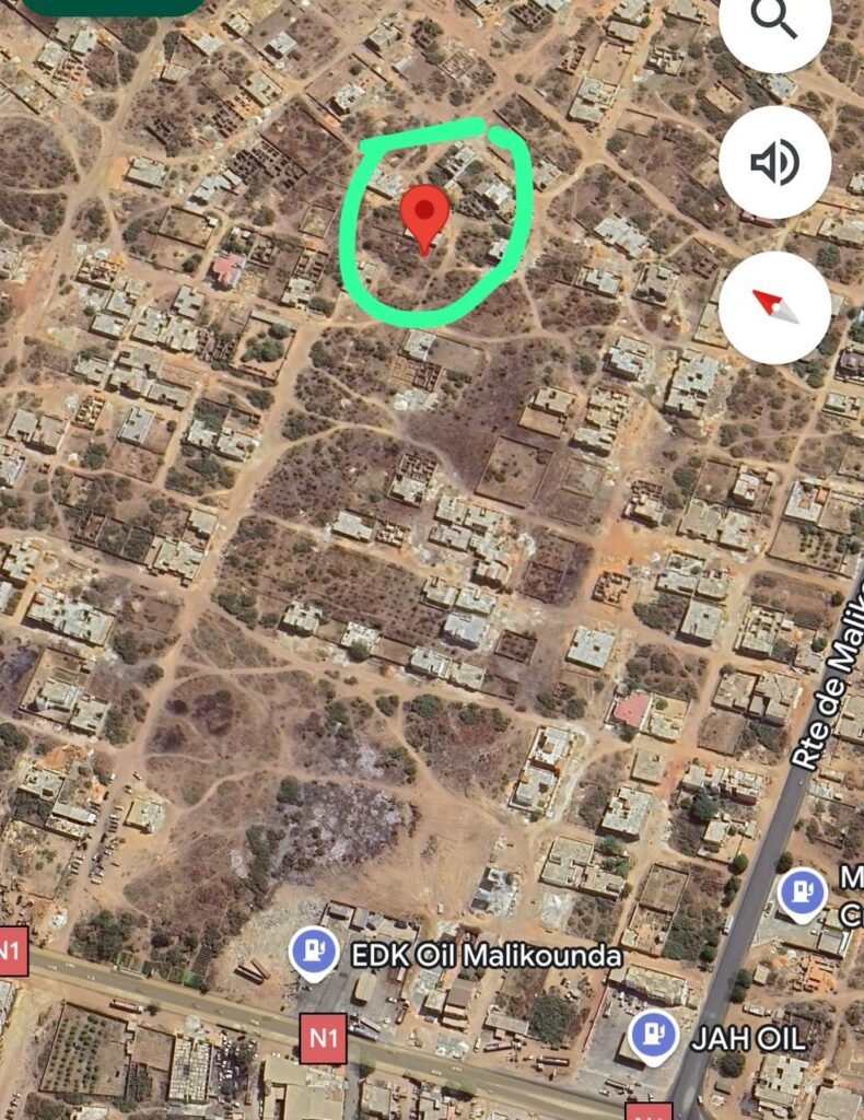 Terrain 300m2 a Malicounda