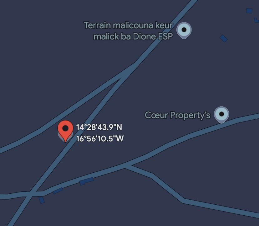 lot 225m2 à Malicounda 01